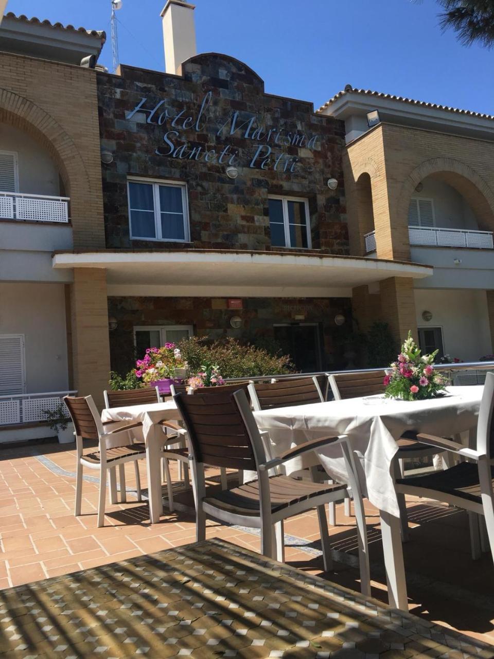 צ'יקלנה דה לה פרונטרה Hotel Marisma Sancti Petri מראה חיצוני תמונה