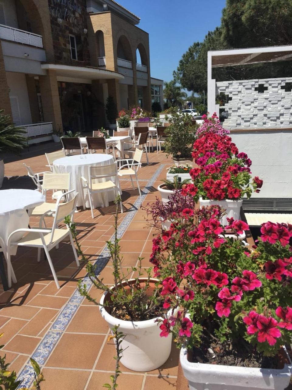 צ'יקלנה דה לה פרונטרה Hotel Marisma Sancti Petri מראה חיצוני תמונה